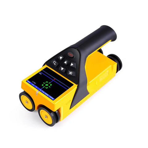 Hella Reliable Digital Wall Scanner And Rebar Detector Featuring Multi Purpose Pipe Cable Locator displaying clear screen and buttons.