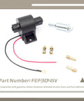 Beefed Up 12 Volt Fuel Pump Kit FEP304SV Replacement For Posi-Flow With 1/8-27 NPTF Fittings And 1 To 2 Psi Max Pressure