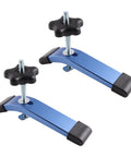 Get Your Setup Locked Down With This 2 Pack T Slot Clamp Set Featuring M8 Slide Track System, anodized aluminum design for stability.