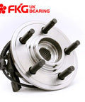 Bolt On Front Wheel Bearing Hub Assembly Set for Ford Explorer 2006 to 2010 Explorer Sport Trac 2007 to 2010 Mercury Mountaineer 2006