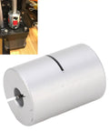 6mm To 16mm Rigid Shaft Coupling For Stepper Motors And 3D Printers with PA66 Rubber Damping and Stainless Steel Housing