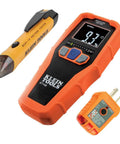 Home Inspector Tool Kit With Digital Moisture Meter, Non Contact Voltage Tester, And GFCI Outlet Tester, A 3 Piece Pro Grade Set