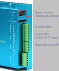 Front view of Hard Hitting Closed-Loop Stepper Servo Motor With Digital Display Drive, showing digital display and input specifications.