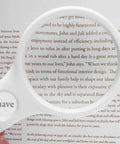 Handheld Magnifier With Light 3X And 45X Dual Magnification Loupe 3 LED Illumination For Reading Small Print Jewelry Inspection And Hobby Crafts White in use on a page of text.