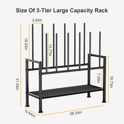 Free Standing Boot Rack With Upside Down Design, Heavy Duty Black Metal Shoe Organizer For Knee High Boots And Sneakers, Real Deal Storage Solution That Stashes Your Kicks Without Stepping On Your Toes
