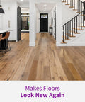 Modern home interior with hardwood floors cleaned by Click N Clean Multi Surface Spray Mop All In One Kit.