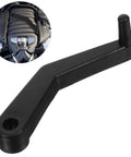 Dead Nuts Accurate Tire Balancing Ruler Crank Handles Built Different With Soft Touch Polymer Grips, black ergonomic handle.