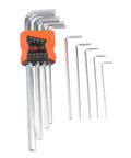 Super Cool 9 Piece Tamperproof Star Wrench Set T10 To T50 With Long Arm Chrome Vanadium Steel For Heavy Duty DIY Home And Auto Repair Jobs That Really Hit The Mark Every Single Time., 9-piece CR-V Torx wrench set T10-T50 with long arm and orange holder