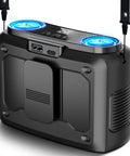 20,000mAh Portable Neck Fan With Dual High Speed Motors, Beastly Powerful Airflow, vent design for travel and outdoor use