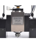 Straight Up Precision Digital Hardness Tester Portable Magnetic Hydraulic Brinell Durometer Meter close-up showing measurement head and display.
