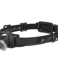 600 Lumen Headlamp With Red Rear Safety Light For Hard Hat Use, 65 Degree Swivel Focus, Lightweight Aluminum Build At 158 Grams