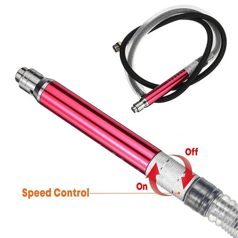 Slick Pencil Air Die Grinder Delivers Kickass Torque At Sixty Five Thousand Rpm Free Airspeed Across Ninety Psi Compressor Setup for speed control and compact design.