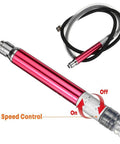 Heavy Duty Pneumatic Pencil Grinder Sixty Five Thousand Rpm with speed control and flexible hose for precise grinding tasks.