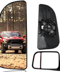 Dodge Ram Left Side Lower Mirror Glass Replacement For 2010 To 2020 Ram 1500 2500 3500 4500 5500 Towing Mirrors Convex Glass