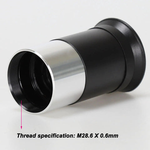 25mm Telescope Eyepiece With Multilayer Coating for Planetary Observation and Star Clusters, 1.25 inch HD blue film lens