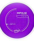 Purple Impulse Disc Golf Distance Driver In Neutron Plastic, Understable To Neutral Flight For Long, Straight To Turnover Throws, Great For Elevating Power Or Beginners, 160-165g, Colors May Vary