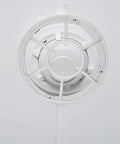 Built Damn Tough Fire Sprinkler Head Protector Wire Cage Guard For ceiling mount installations, white steel protective cage.
