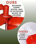 Spill Proof Automatic Chicken Waterer Cups 8 Pack With Free Setup Gear Drip Free Poultry Drinking Nipples for Baby Chicks design comparison