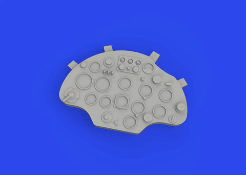 Instrument Panel Set For One Forty Eight Scale Policarpov I 16 Type 24 Plastic Model Kit Look Series Painted Resin Dashboard