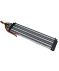 Heavy Duty Industrial PTC Ceramic Air Heater 330 X 76mm 220V 2500W AC DC with aluminum fins exposed.