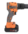 Rivet Nut Kit Lithium Brushless Cordless Hand Tool For Fast Installations One Hand Operation And Smooth Auto Feed Pro Grade For Metalworking Cabinets Furniture And DIY Projects, 20V battery