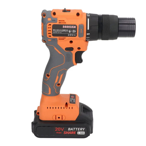 Rivet Nut Kit Lithium Brushless Cordless Hand Tool For Fast Installations One Hand Operation And Smooth Auto Feed Pro Grade For Metalworking Cabinets Furniture And DIY Projects, 20V battery