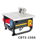 Top Shelf Mini Table Saw With Integrated Vacuum System And Badass 2200W Motor, 36x30cm, features clear workspace.