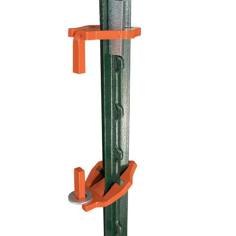 Heavy Duty Gate Hinge Pins For T Post Fence Hang A Gate From A Metal T Post Easy Install Top And Bottom Pins with Washers
