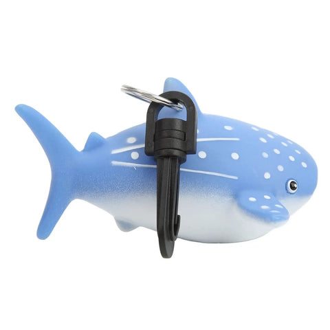 Cartoon Fish Silicone Regulator Cover With Clip Second Stage Protector For Dive Gear Whale Shark Design Lightweight Soft Rubber