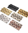 Various metal door hinges including 4x5 Inch Door Butt Hinges 304 Stainless Steel Flat Hinges Bronze Finish Heavy Duty Hardware
