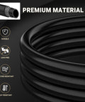 Close-up of Universal QCC1 Low Pressure Propane Regulator With 12 Foot Hose, showing durability and heat resistance features.