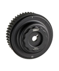 Rugged Alloy Camshaft Sprocket Set Three Piece For Subaru Wrx 2002 To 2005 Non Avcs Timing Gear Upgrade black external sprocket view.