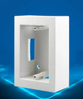DIY Friendly Electrical Terminal Box Enclosure For US Style Junctions With Quick Install And Easy Wire Management Surface Mounted Design Compact Connector Sturdy Wiring Terminal Box For Home Renovations Workshops Or Office Projects