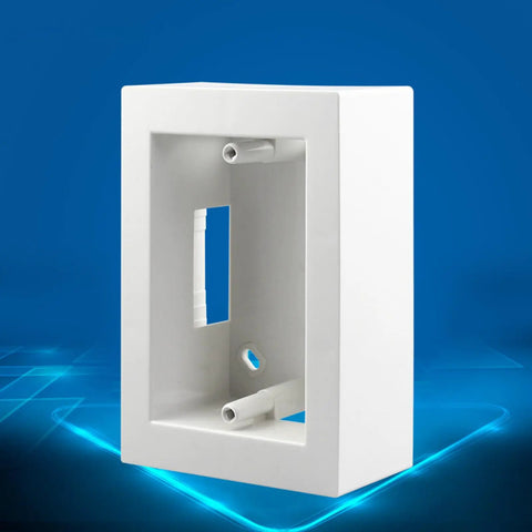 DIY Friendly Electrical Terminal Box Enclosure For US Style Junctions With Quick Install And Easy Wire Management Surface Mounted Design Compact Connector Sturdy Wiring Terminal Box For Home Renovations Workshops Or Office Projects