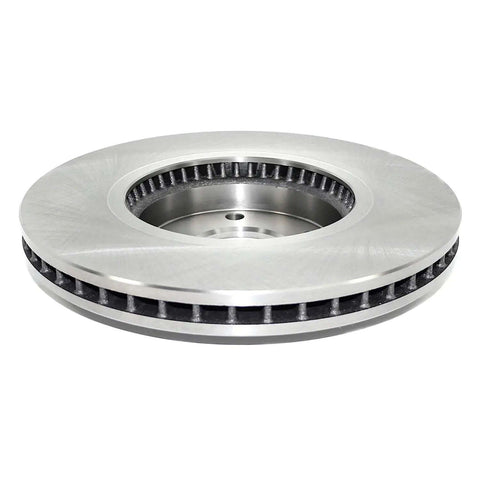 Front Vented Disc Brake Rotor With Non Directional Swirl Finish For No Machining Required And Easy Install Hub Centric Chamfer For Precise Fit