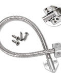 Door Flex Conduit 16 Inch Flexible Electrical Conduit For Wire Protection And Video Line Lock Easy Install Stainless Steel Shield 1 Pack
