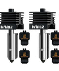 2 Pack 0.2mm Hardened Steel Hotend Kit For H2D H2S H2C P2S With Quick Swap Nozzle And Two Silicone Socks High Temp Extruder Print Head