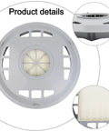 High Performance HEPA Filter Replacement For UZ930 And GD930 Vacuums, captures 97 percent of particles, filter details view