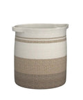 80L Laundry Hamper With Handles Decorative Woven Storage Basket For Living Room And Nursery Perfect For Toys Blankets Pillows And