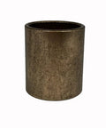 Bronze Self Lubricating Straight Bushing One Inch ID One And One Eighth Inch OD One And Half Inch Length Oil Filled Plain Bearing For Industrial Equipment And Heavy Machinery Applications Maintenance Free Sleeve Bearing, bronze sleeve