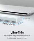 Ultra Thin Under Cabinet LED Lights With Motion Sensor Plug In Indoor 16 Inch 500 Lumen 12V Super Bright No Fuss Cool White 6000K
