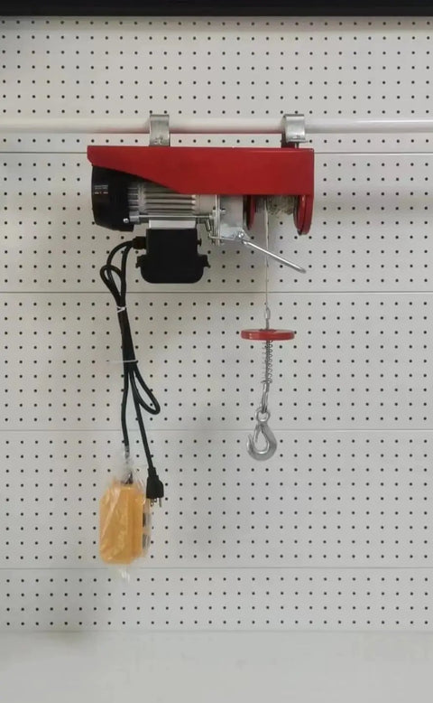 Tough As Nails Electric Winch Pulling One Dependable 1200kg Lift With Compact Folding Crane Mount For Quick Stash And Zero Drama Daily Hauling Projects
