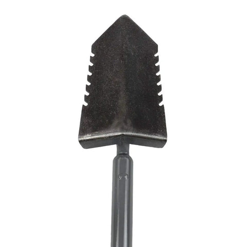 Heavy Duty 31 Inch T Handle Metal Detector Shovel With Double Serrated Blade For Relic Hunting.