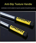 Heavy Duty 17 Inch Pop Rivet Gun With Extended Length High Hardness Alloy Build Rust Resistant Mandrel Collection Bottle handle close-up