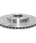 Beefed Up Front Ventilated Brake Rotor For High Performance Braking, Hub Centric Fit, Non Directional Swirl Finish visible
