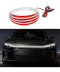 79 Inch Exterior Hood LED Light Strip For Cars Flexible Daytime Running Light Waterproof Auto LED Strip With Dynamic Scan