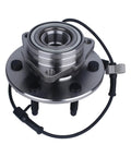 Front Wheel Bearing Hub Assembly For 4WD AWD With ABS Compatible With Cadillac Escalade ESV EXT Chevy Express Suburban 1500