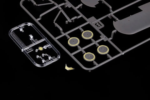 Pre Cut Plastic Paint Mask Gasket For Airfix One Forty Eight Bristol Bulldog Mk II Kit with small components on sprue