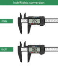 Digital Vernier Caliper 0-6 Inch With External Internal Depth And Step Measurements, Auto Off, Inch And Millimeter Conversion