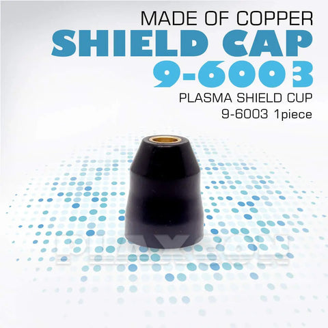 Copper shield cap for All In One Plasma Cutting Consumables Kit 23 Pieces For Thermal Dynamics PCH Series Torches